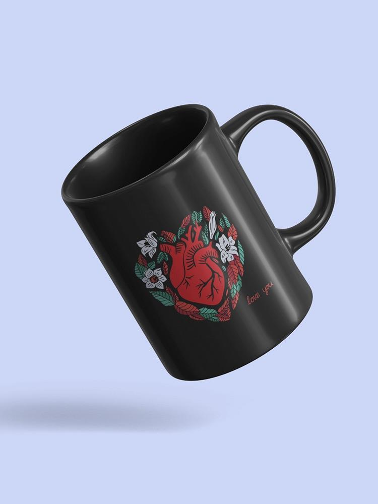 Valentines Day Anatomic Heart Mug -Image by Shutterstock