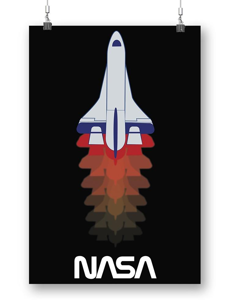 Nasa Color Silhouettes Wrapped Canvas -NASA Designs