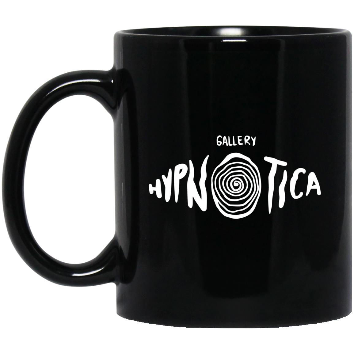 Amazing Gallery Hypnotica Logo 11 oz. Black Mug