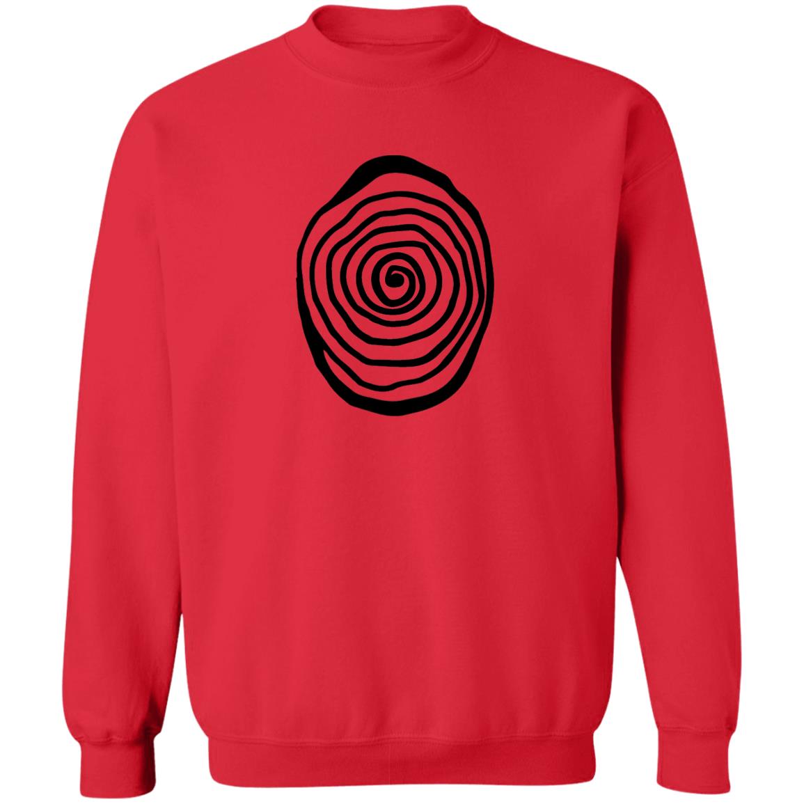 Asset 3@4x Amazing Gallery Hypnotica Icon_Black_Pullover Crewneck Sweatshirt 8 oz (Closeout)