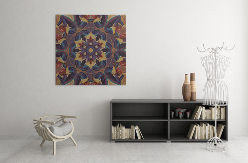 Flexible Prism 7_Alejandro Gordillo_ Deluxe Square Canvas 1.5in Frame