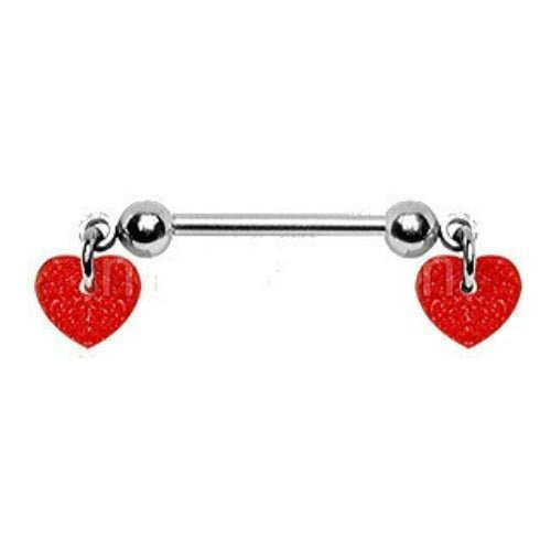 Red Hearts Nipple Bar