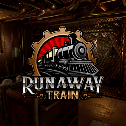 Vr escape room Runaway train play examples.