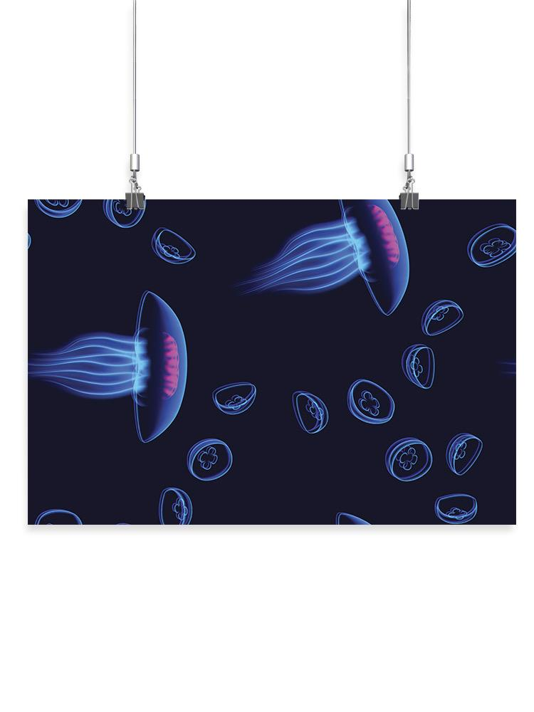 Jellyfish Art Poster -Image by Shutterstock