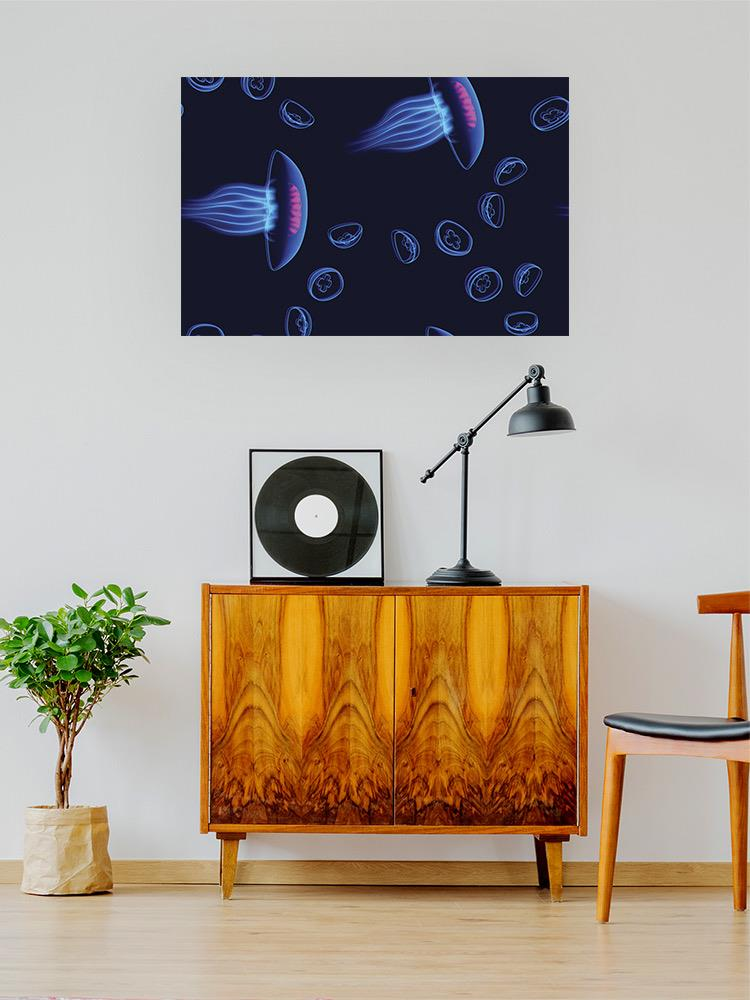 Jellyfish Art Poster -Image by Shutterstock