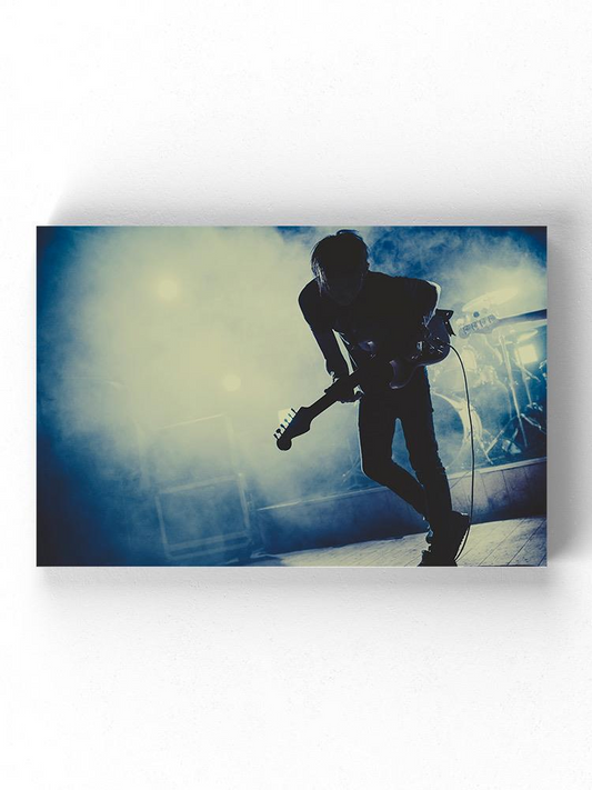 Guitar Player Wrapped Canvas -Image by Shutterstock