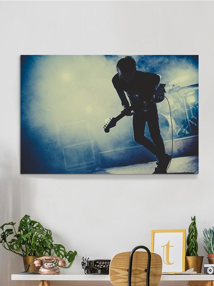 Guitar Player Wrapped Canvas -Image by Shutterstock