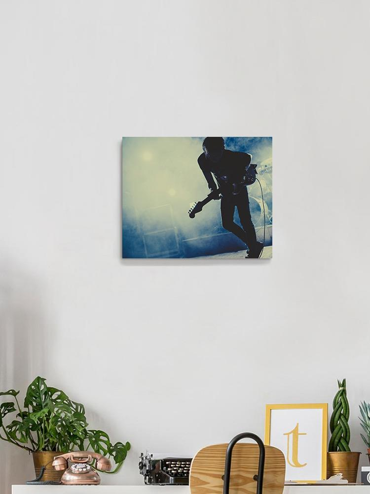 Guitar Player Wrapped Canvas -Image by Shutterstock