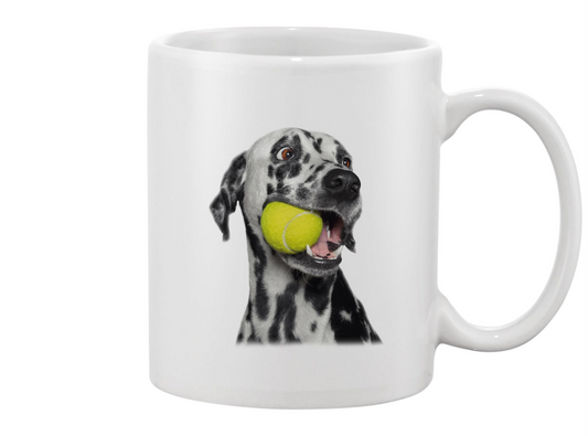 Dalmatian Dog Holding A Ball Mug -Image by Shutterstock