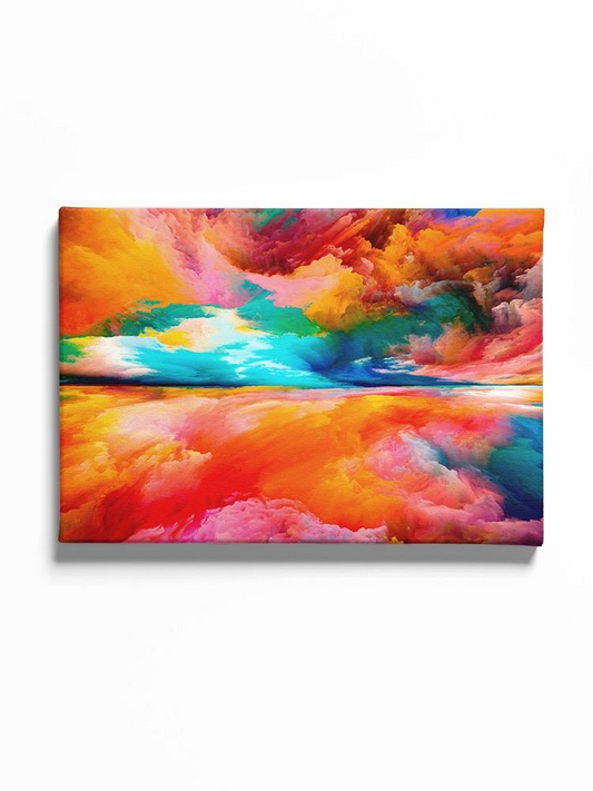 Colorful Deep Clouds Canvas -Image by Shutterstock