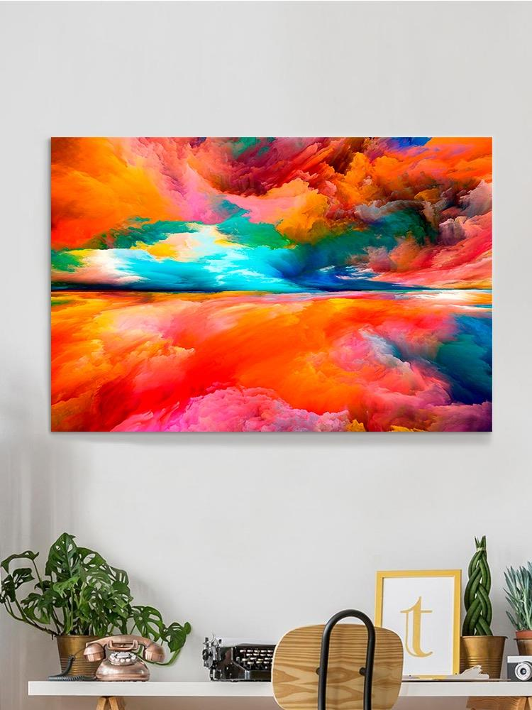 Colorful Deep Clouds Canvas -Image by Shutterstock