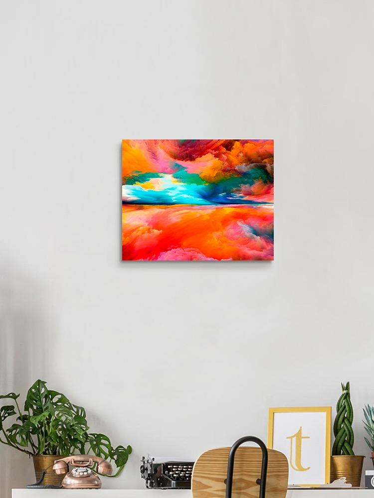 Colorful Deep Clouds Canvas -Image by Shutterstock