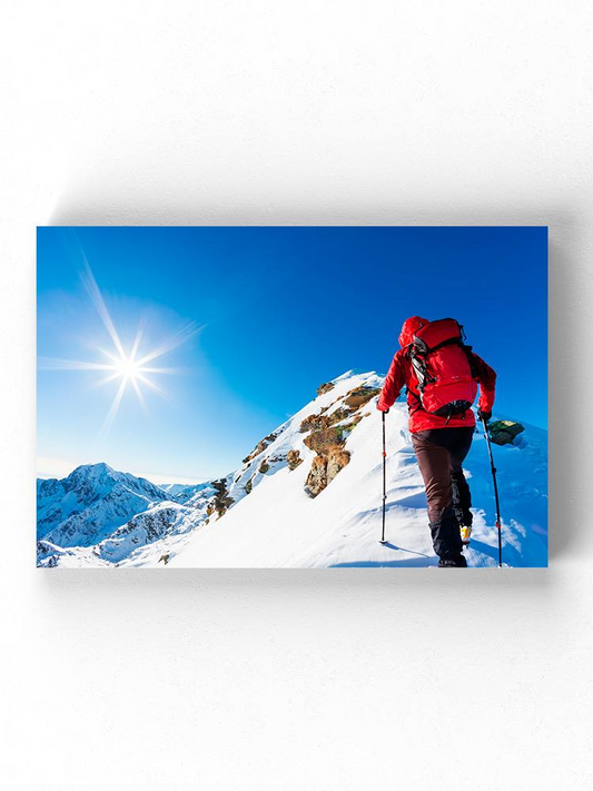 Extreme Climbing Wrapped Canvas -Image by Shutterstock