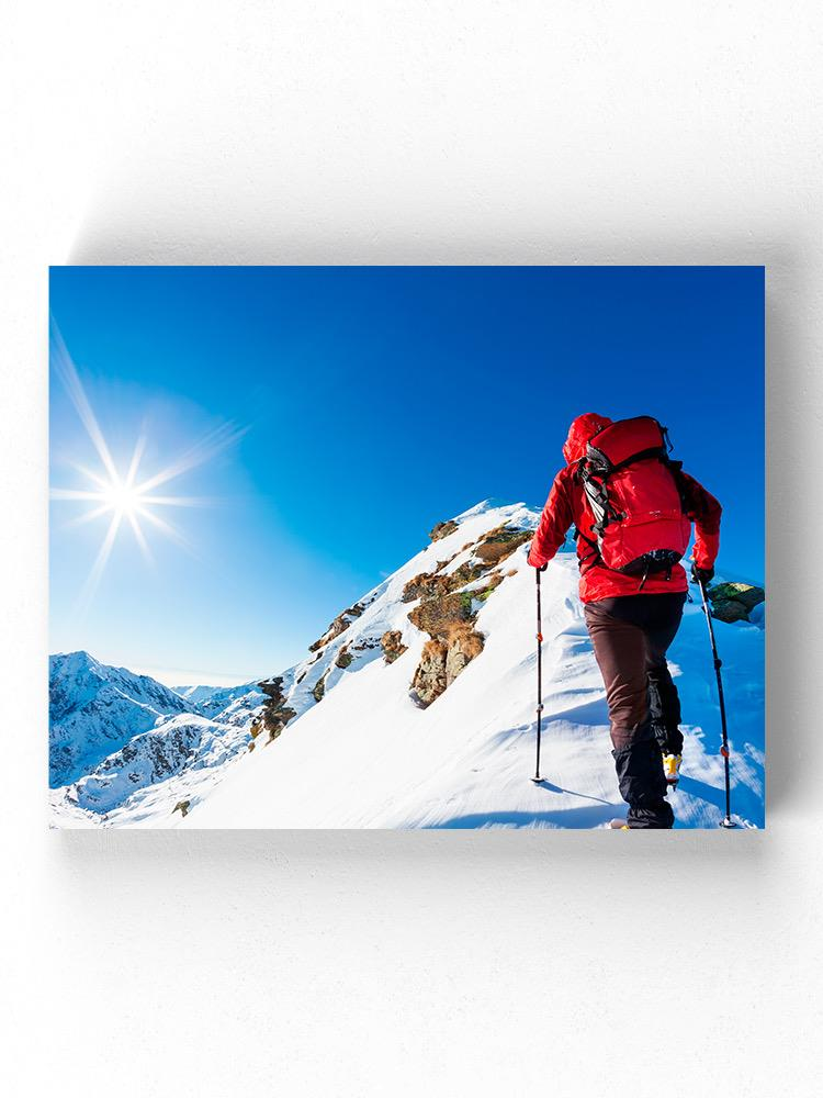 Extreme Climbing Wrapped Canvas -Image by Shutterstock