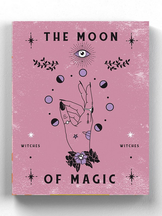 The Moon Of Magic Wrapped Canvas -SmartPrintsInk Designs