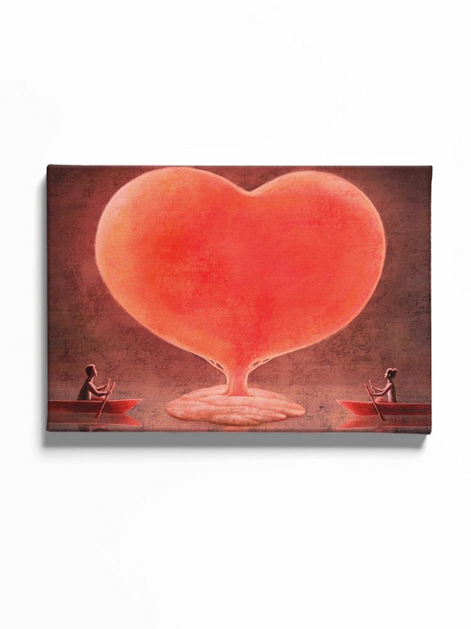 Giant Heart Canvas -Image by Shutterstock