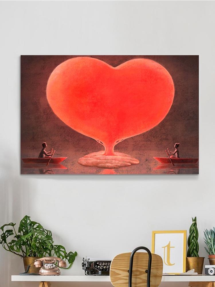 Giant Heart Canvas -Image by Shutterstock