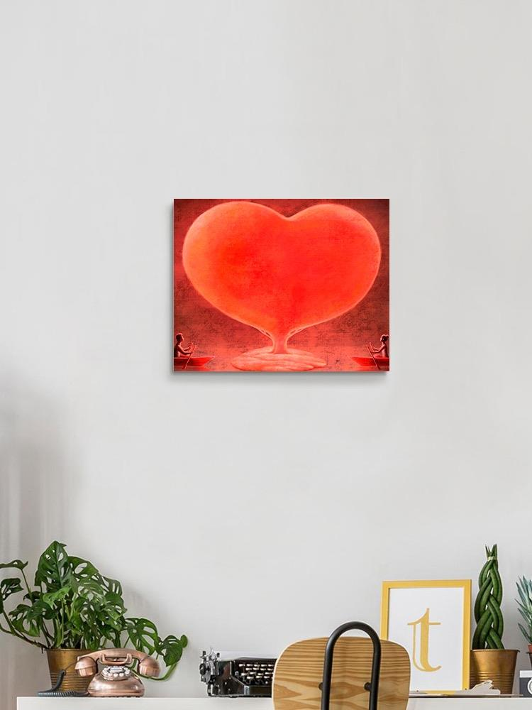 Giant Heart Canvas -Image by Shutterstock