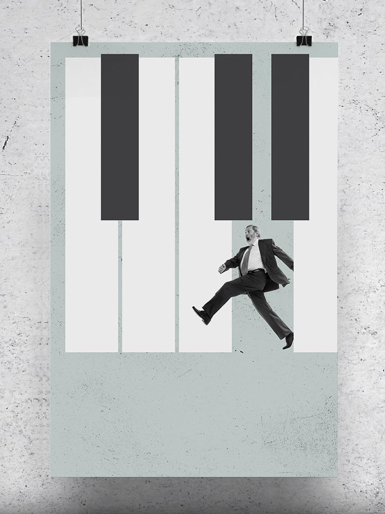 Walking On A Piano. Poster -Image by Shutterstock