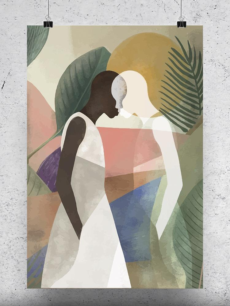 Girl In The Tropic Art Poster -Image by Shutterstock