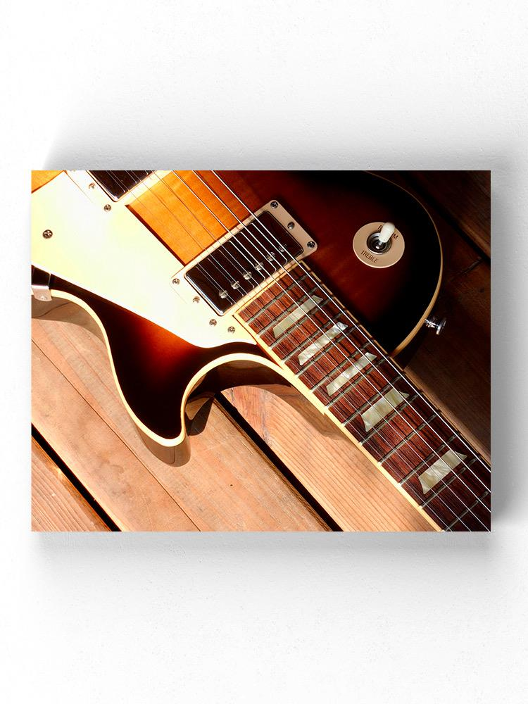 Vintage Electric Guitar Wrapped Canvas -Image by Shutterstock