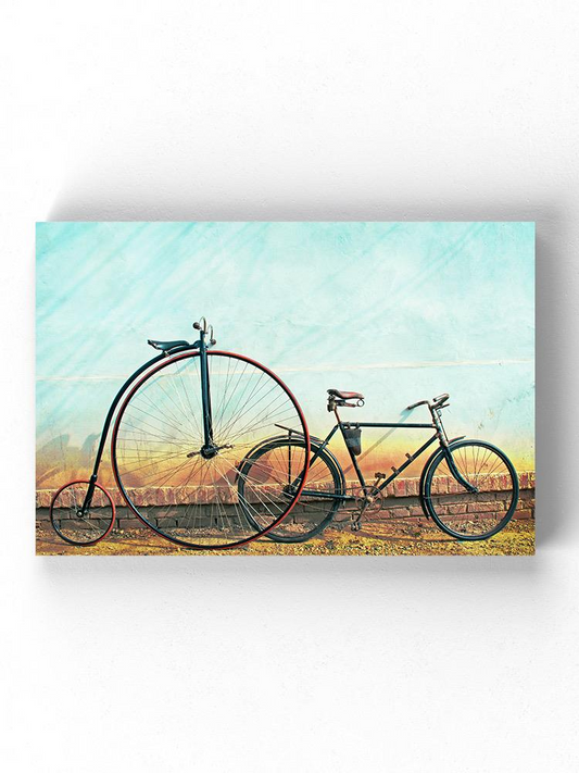 Two Bicycles Wrapped Canvas -Image by Shutterstock