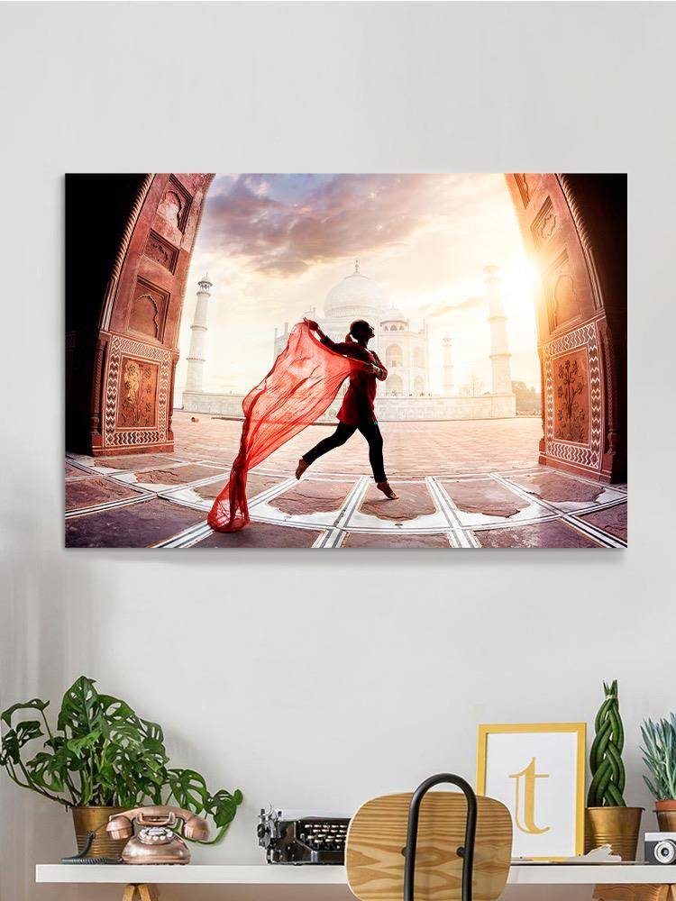 Woman Dancing Wrapped Canvas -Image by Shutterstock