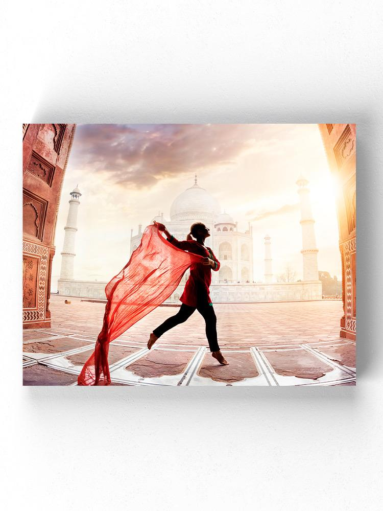 Woman Dancing Wrapped Canvas -Image by Shutterstock