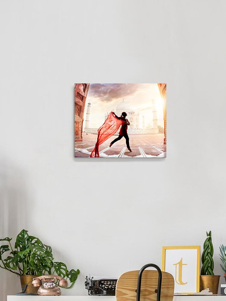 Woman Dancing Wrapped Canvas -Image by Shutterstock