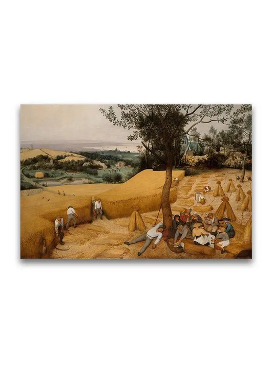 Harvesters Pieter Bruegel  Poster -Image by Shutterstock