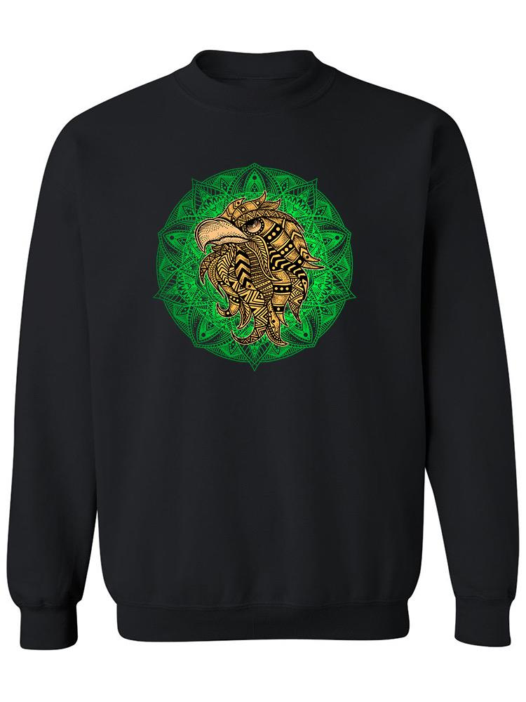 Ethnic Eagle With Mandala Sweatshirt Women's -Image by Shutterstock