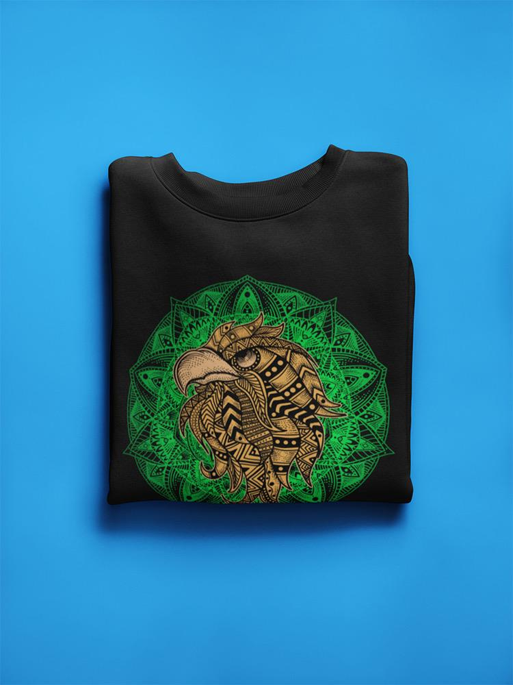 Ethnic Eagle With Mandala Sweatshirt Women's -Image by Shutterstock