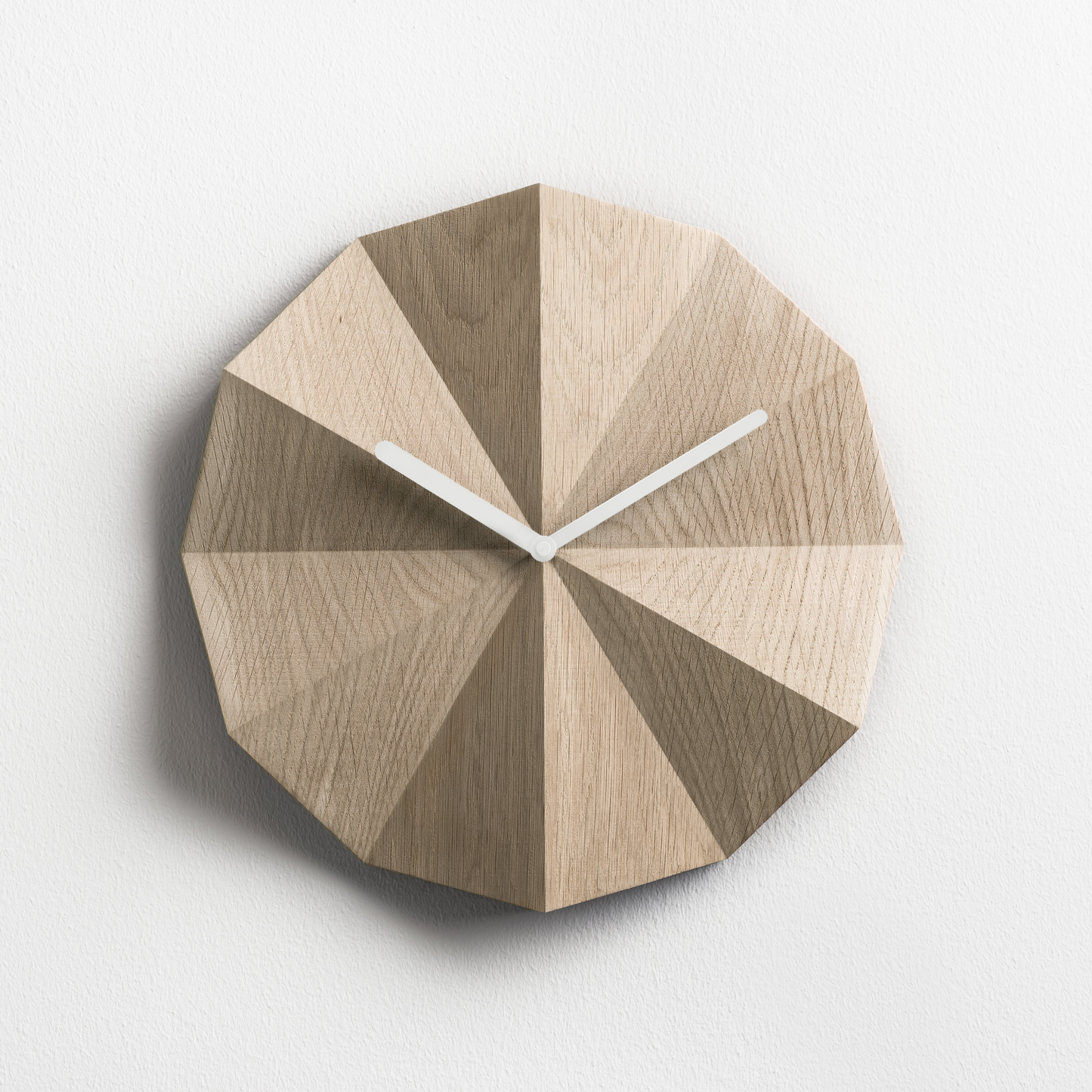 Delta Clock Oak