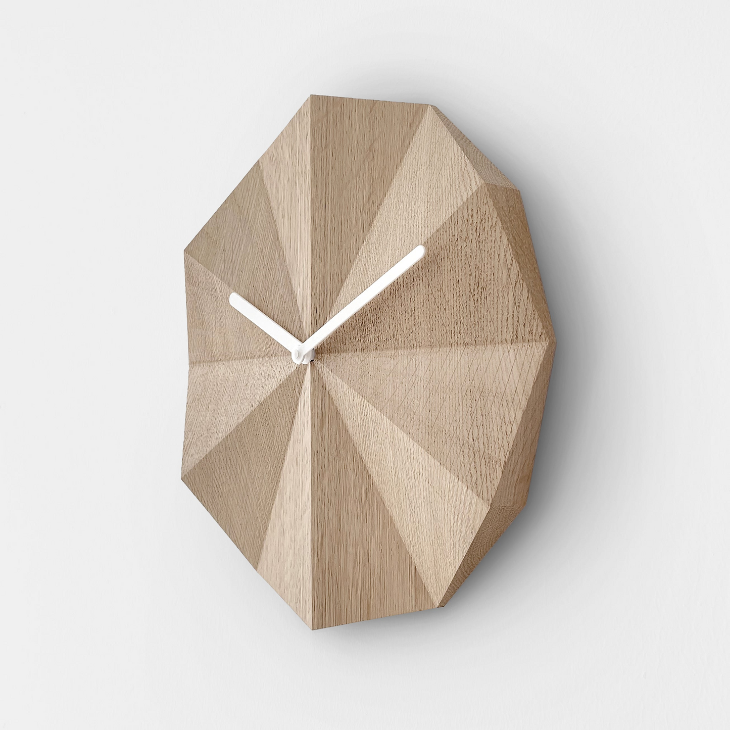 Delta Clock Oak