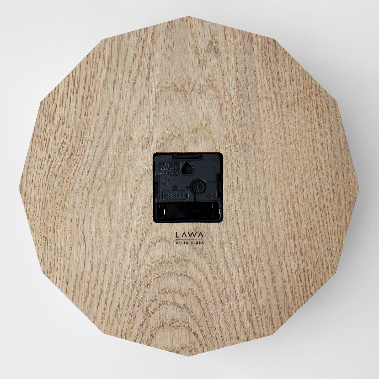 Delta Clock Oak