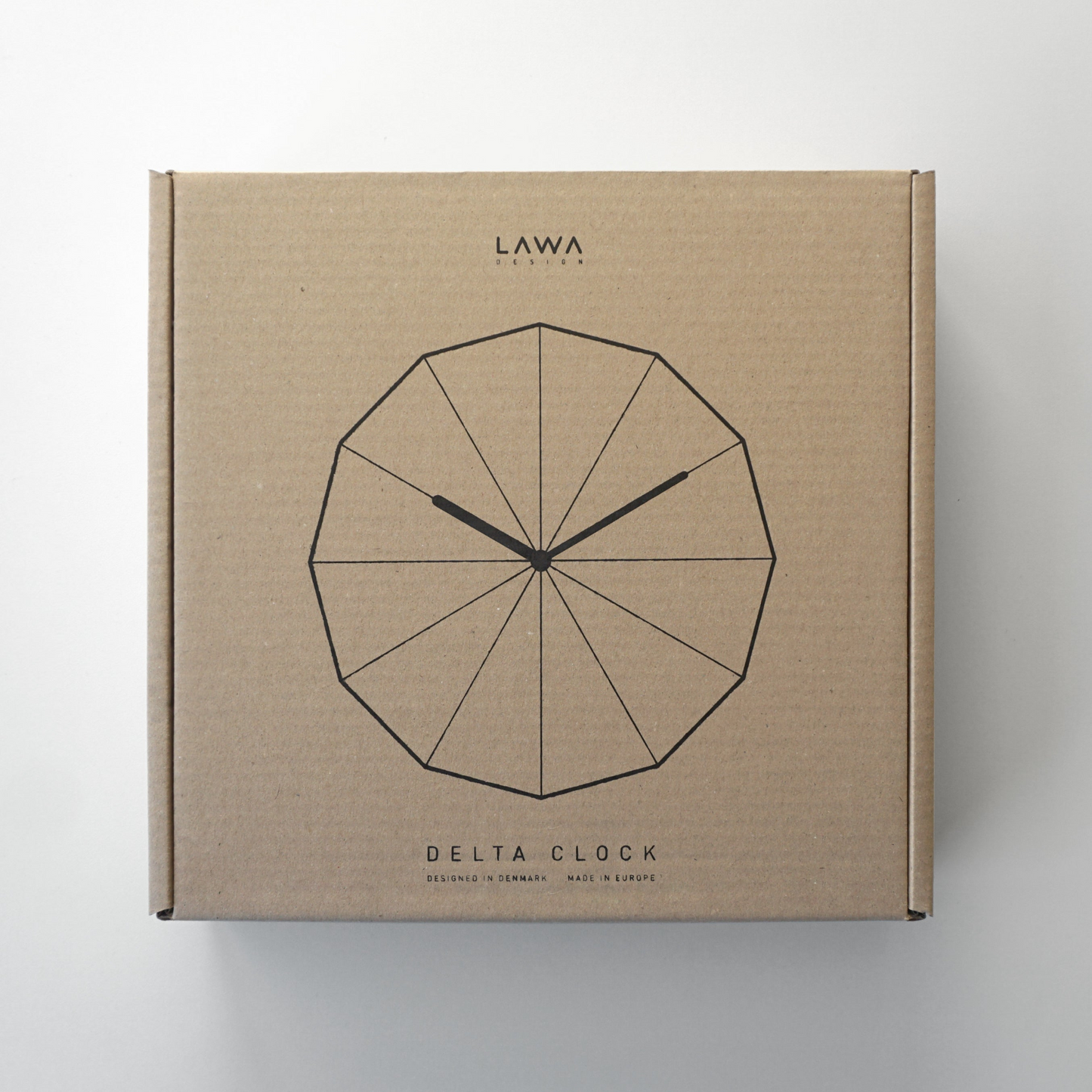 Delta Clock Oak