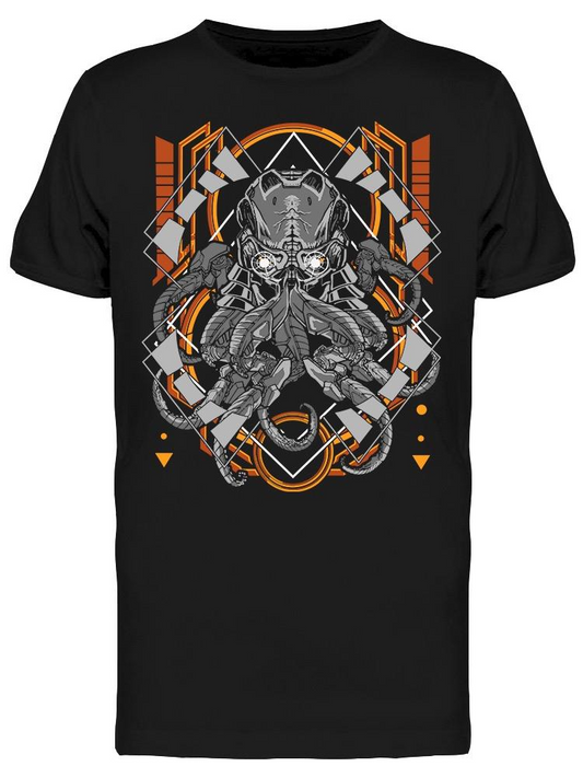 Poster Cybernectic Octopus  Tee Men's -Image by Shutterstock