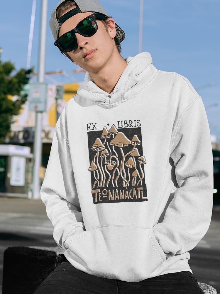 Teonanacatl Stencil Art Hoodie or Sweatshirt -Image by Shutterstock