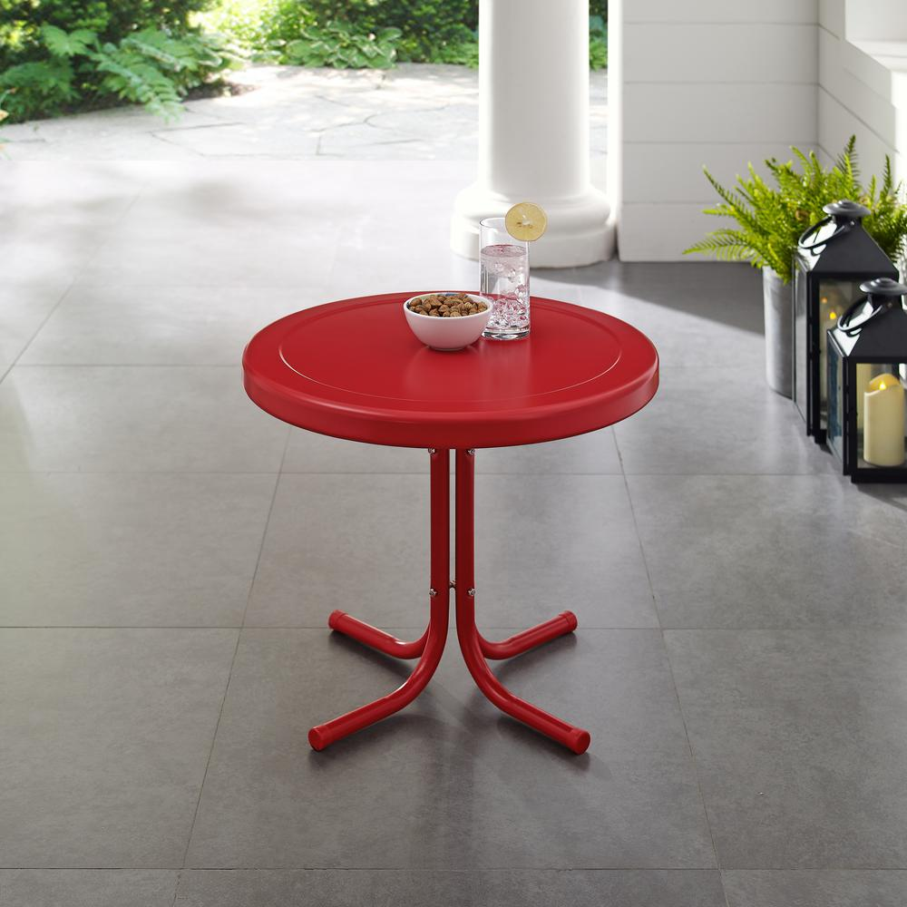 Griffith Outdoor Side Table Griffith Red