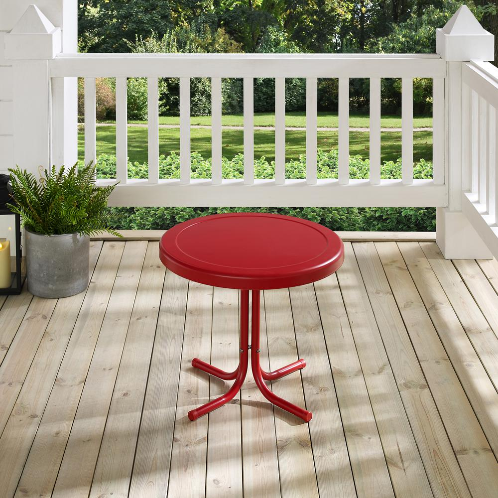 Griffith Outdoor Side Table Griffith Red