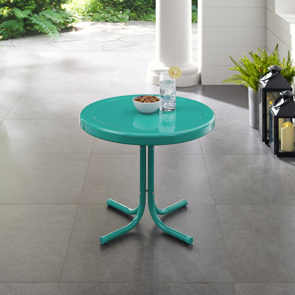 Griffith Outdoor Side Table Turquoise