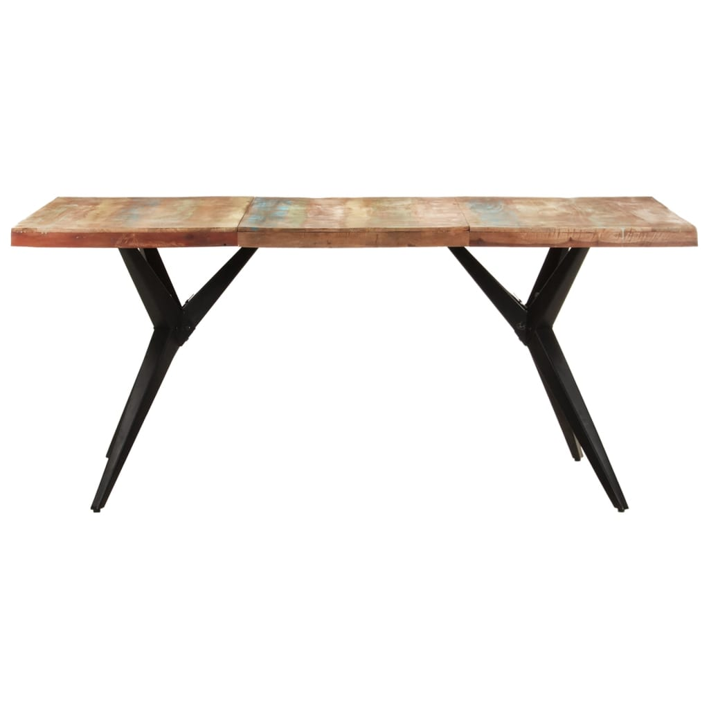 vidaXL Dining Table 70.9"x35.4"x29.9" Solid Reclaimed Wood