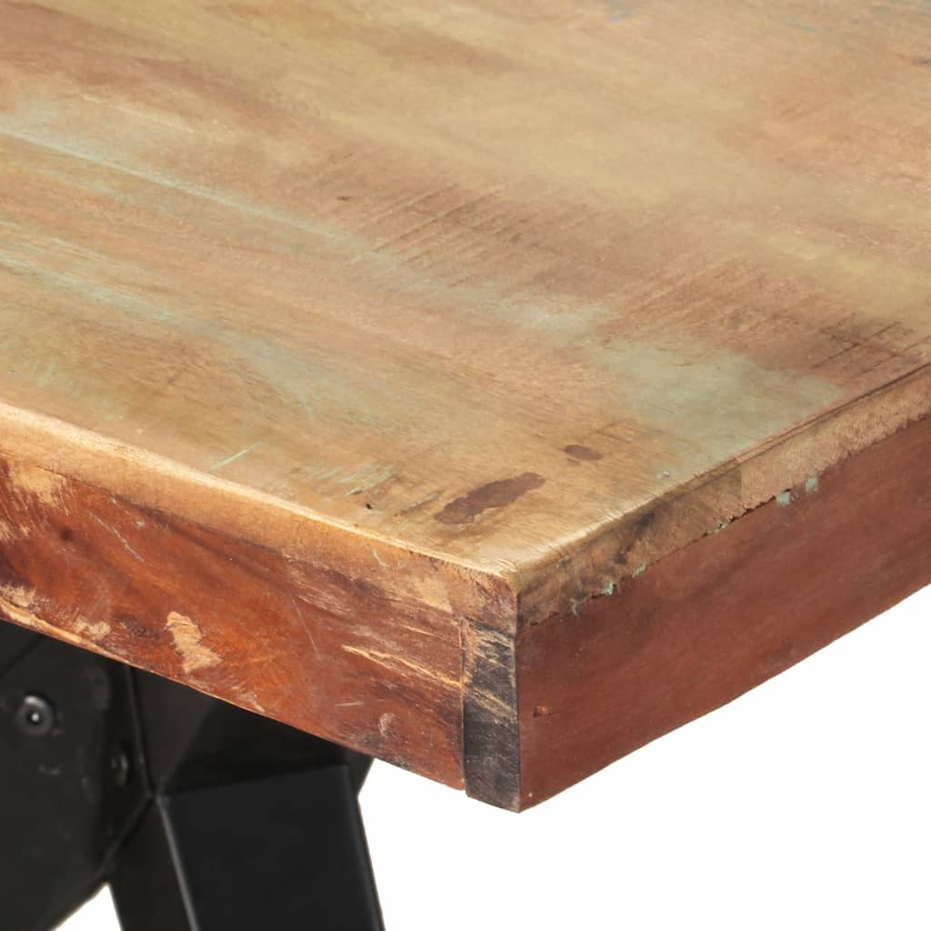 vidaXL Dining Table 70.9"x35.4"x29.9" Solid Reclaimed Wood