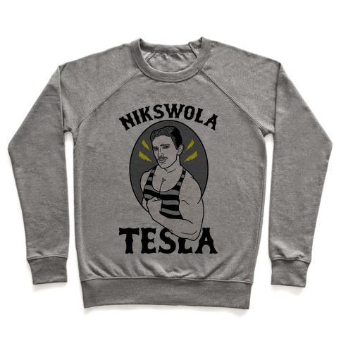 NIKSWOLA TESLA CREWNECK SWEATSHIRT