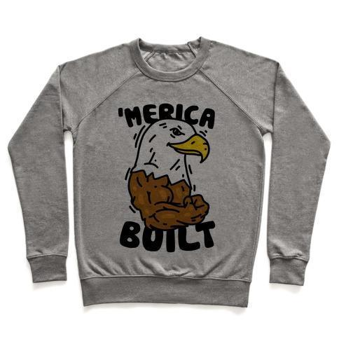 'MERICA BUILT CREWNECK SWEATSHIRT