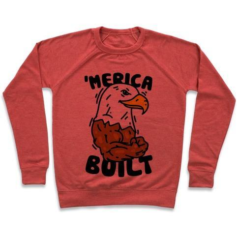 'MERICA BUILT CREWNECK SWEATSHIRT