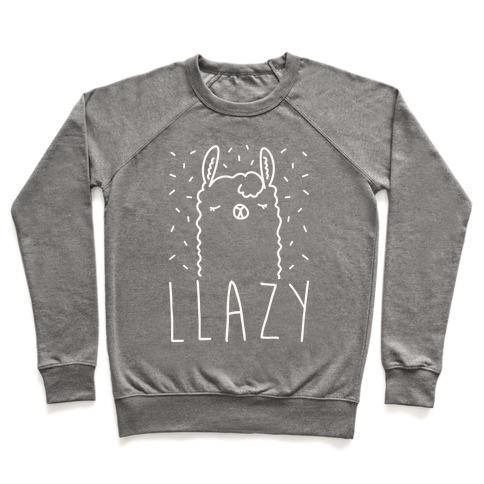 LLAZY LLAMA CREWNECK SWEATSHIRT