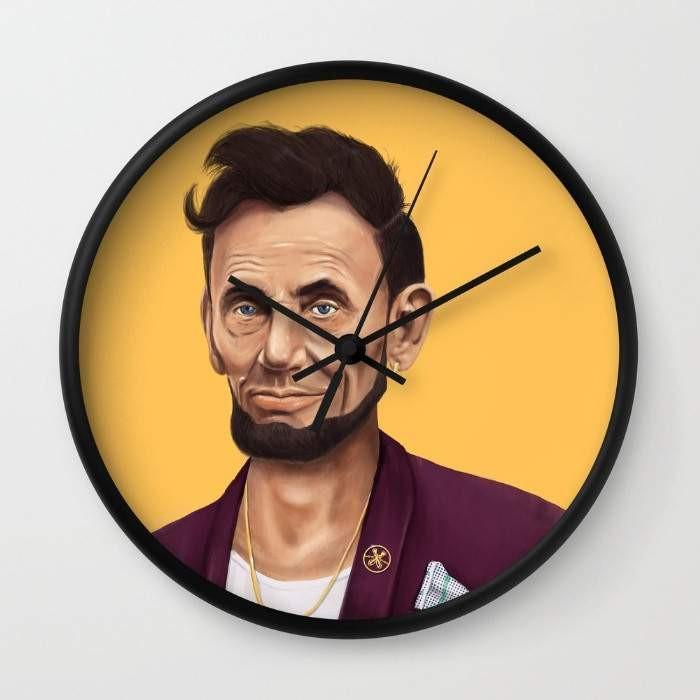 Abraham Lincoln Wall clock