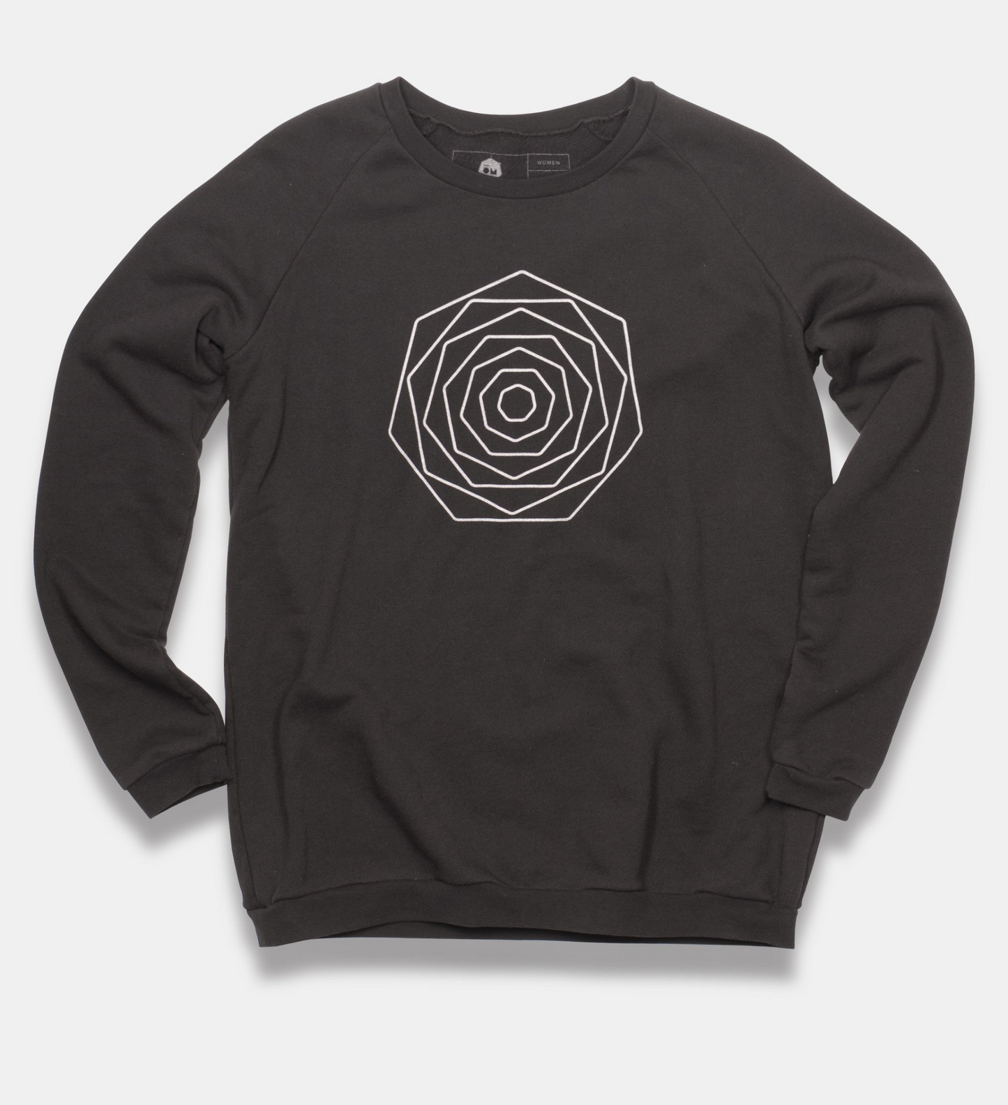 Black Flower Sweatshirt