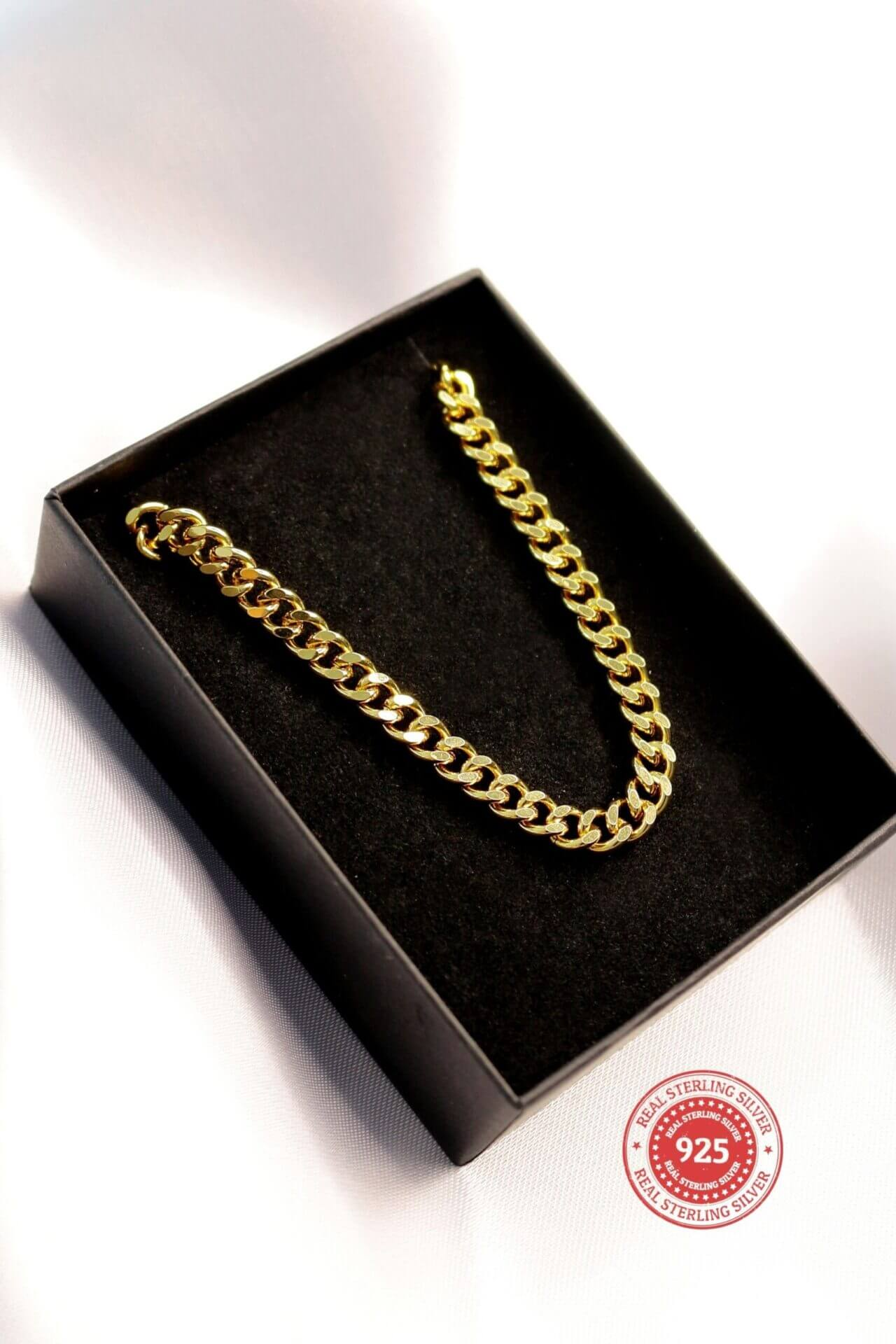 24K Thick Cuban Chain Choker